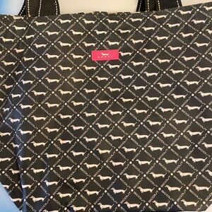 Scout tote bag . Dachshund.